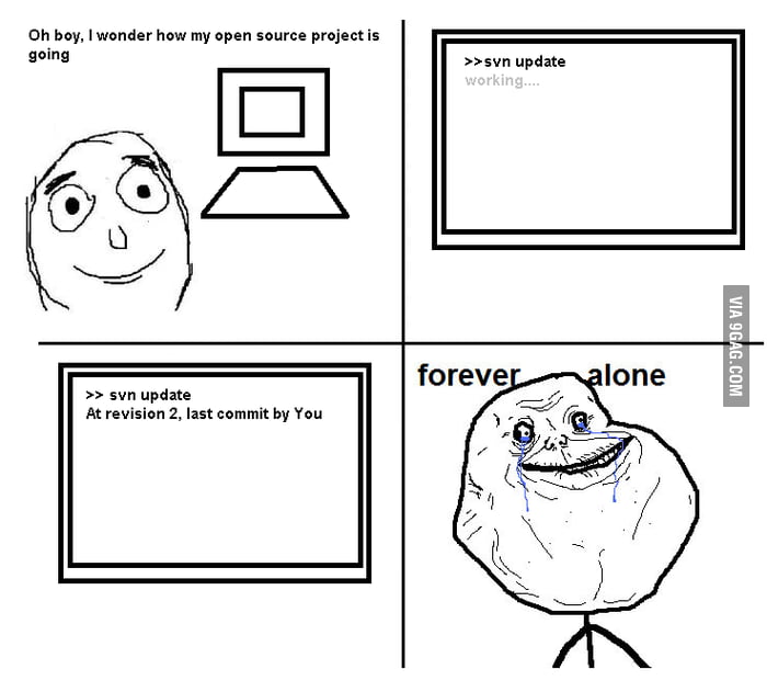 Forever alone programmers will understand - 9GAG