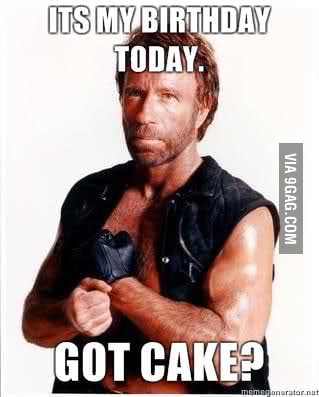 Happy Birthday Chuck Norris - 73 Years Old - 9GAG