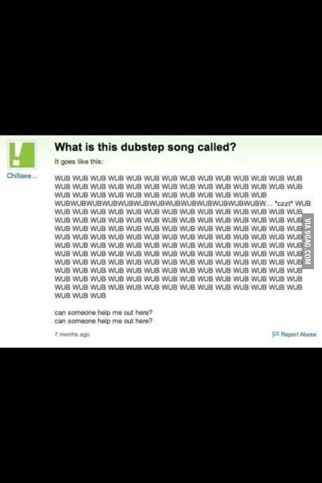 What's that song called again? 9GAG