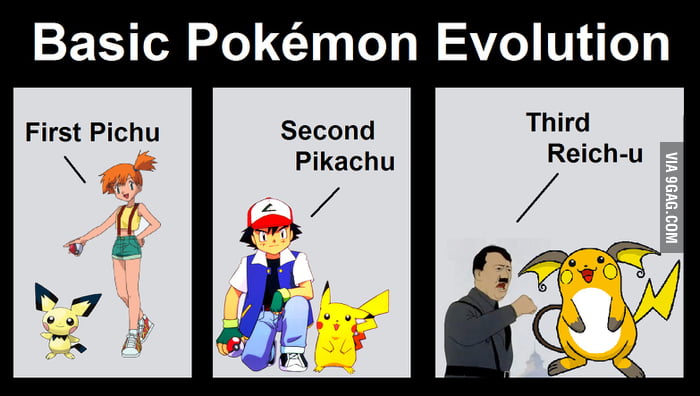 Basic Pokémon Evolution - 9GAG