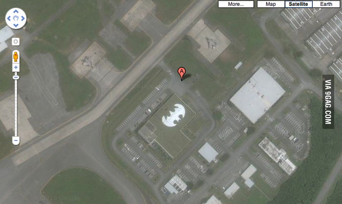 Bat Cave On Google Earth