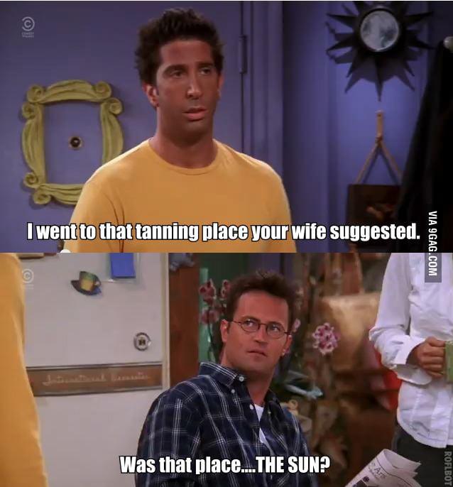 Awesome Chandler - 9GAG