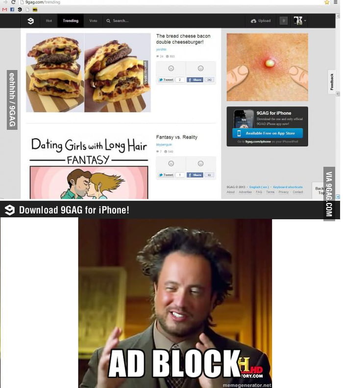 So I saw this post and I couldn't resist - 9GAG