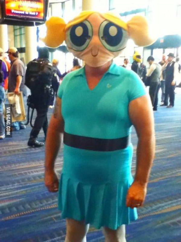 Awesome Bubbles cosplay 9GAG