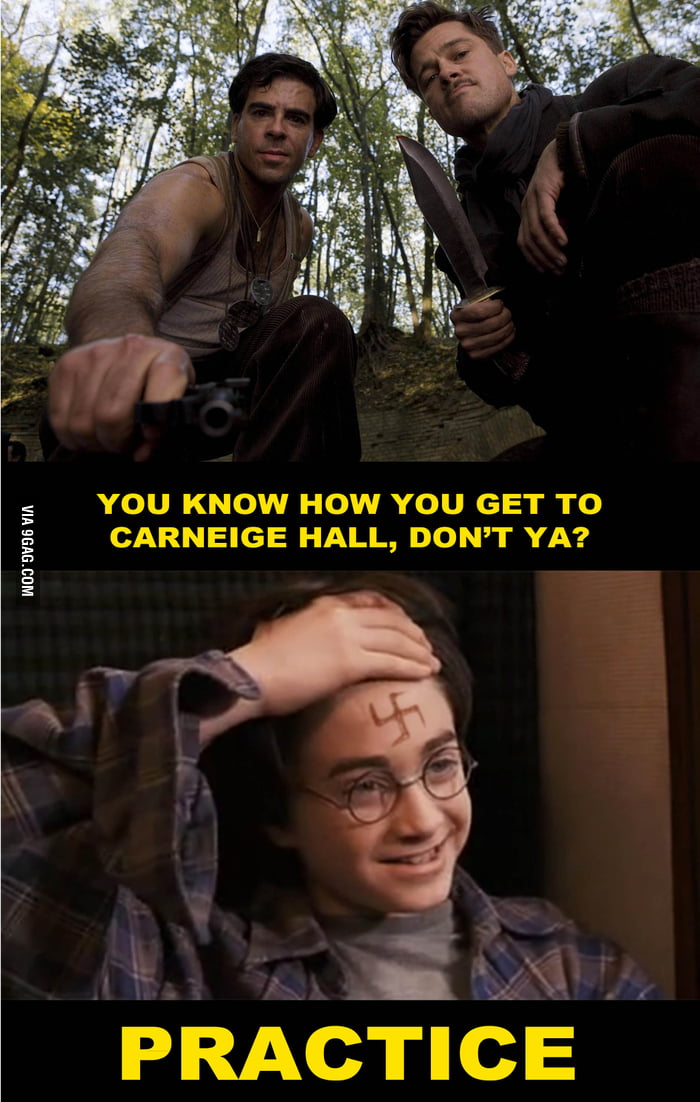 Harry Potter meets the inglorious bastards 9GAG