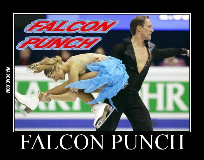 Falcon punch! 9GAG