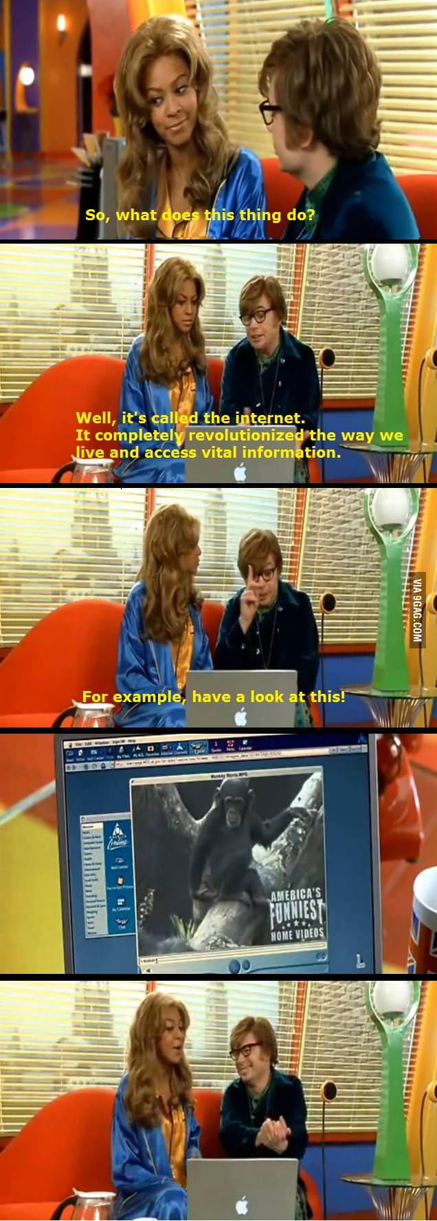 Austin Powers Explains The Internet 9GAG