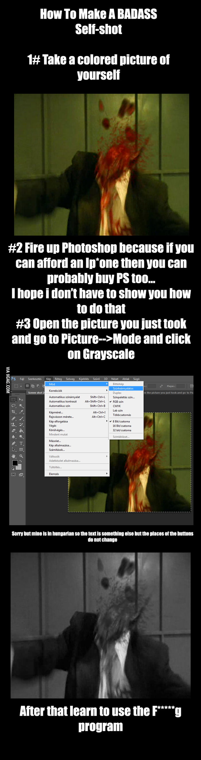 How To Make A Badass Profile Pic 9gag