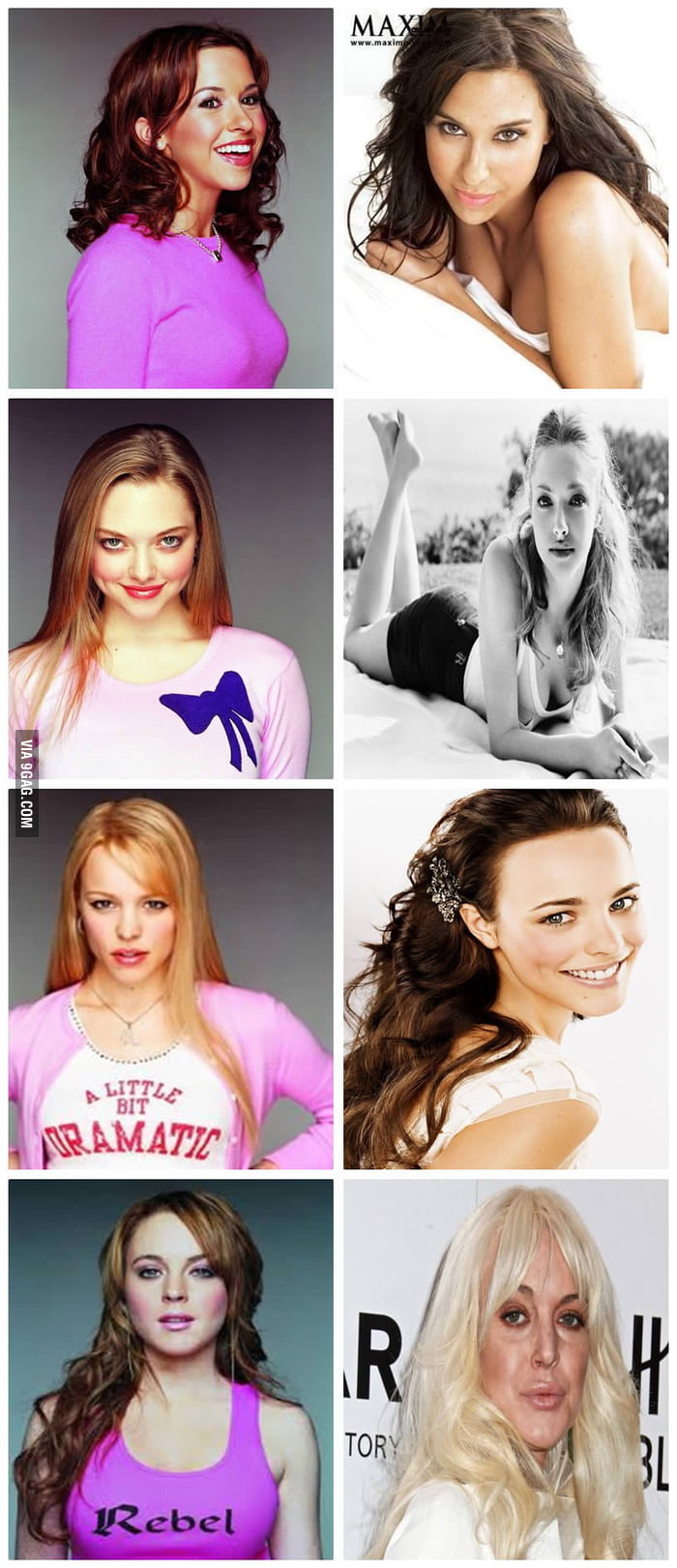 Mean Girls then and now