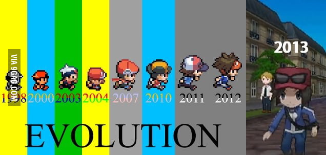 Pokemon evolution - 9GAG