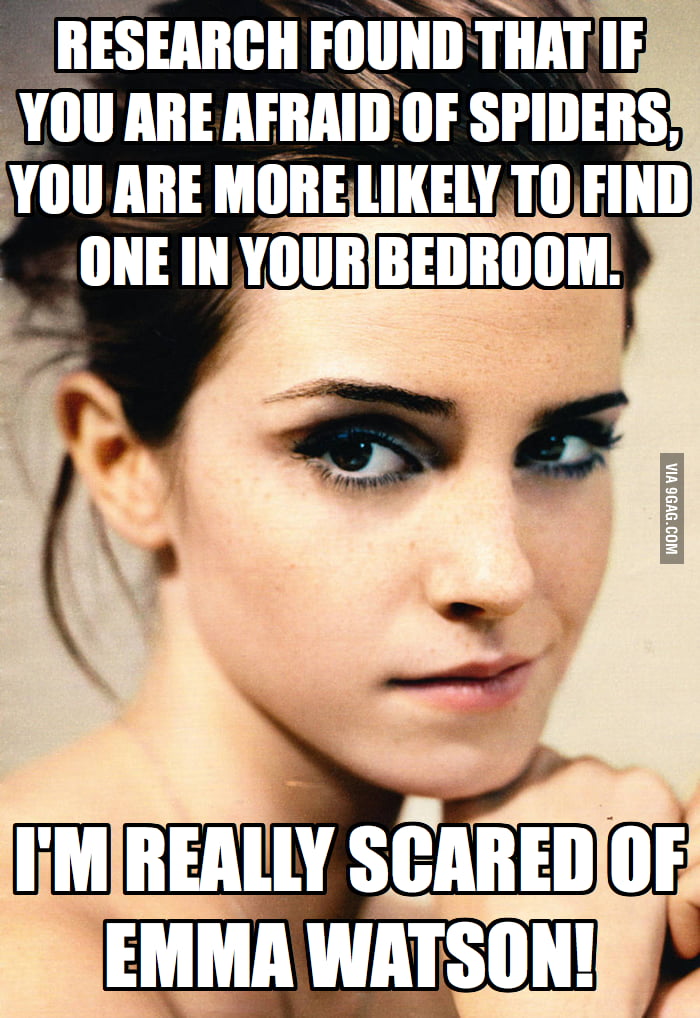 I am really scared of Emma Watson! - 9GAG