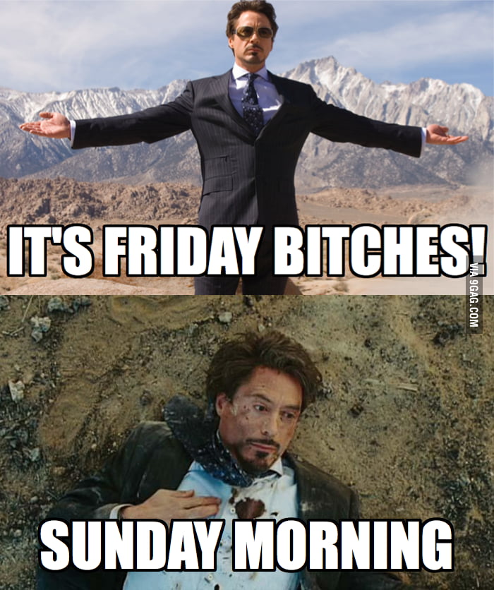 Friday Tony Stark 9GAG