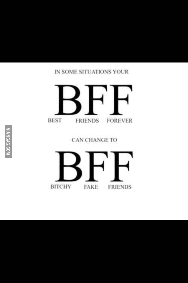 If You Want A Fake Sister Dear fake friends - 9GAG