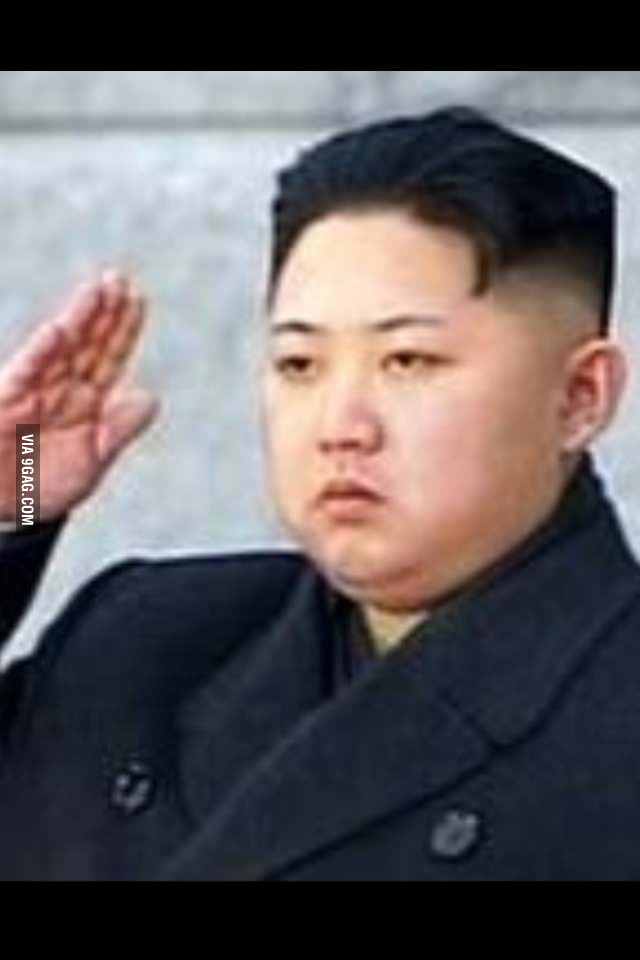 Kim Jong Un Hairstyle is a Side Cut. OMG so seeeexy - 9GAG
