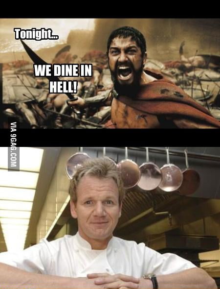 Tonight... We Dine In HELL - 9GAG