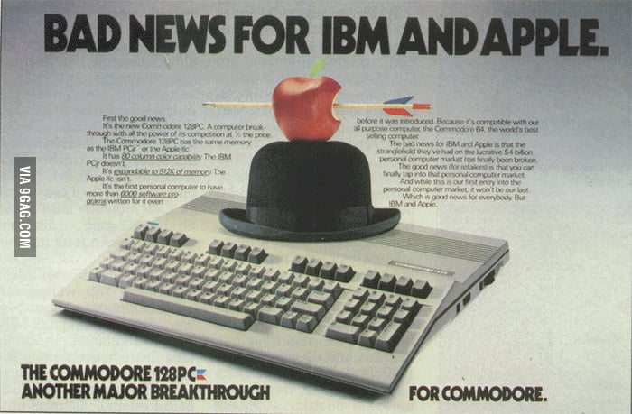 Bad News for IBM and Apple - 9GAG