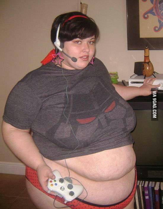 Girl sexy gamer