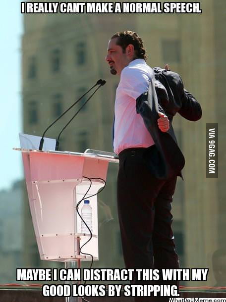 Saad Hariri...being Saad hariri...lebanon - 9GAG