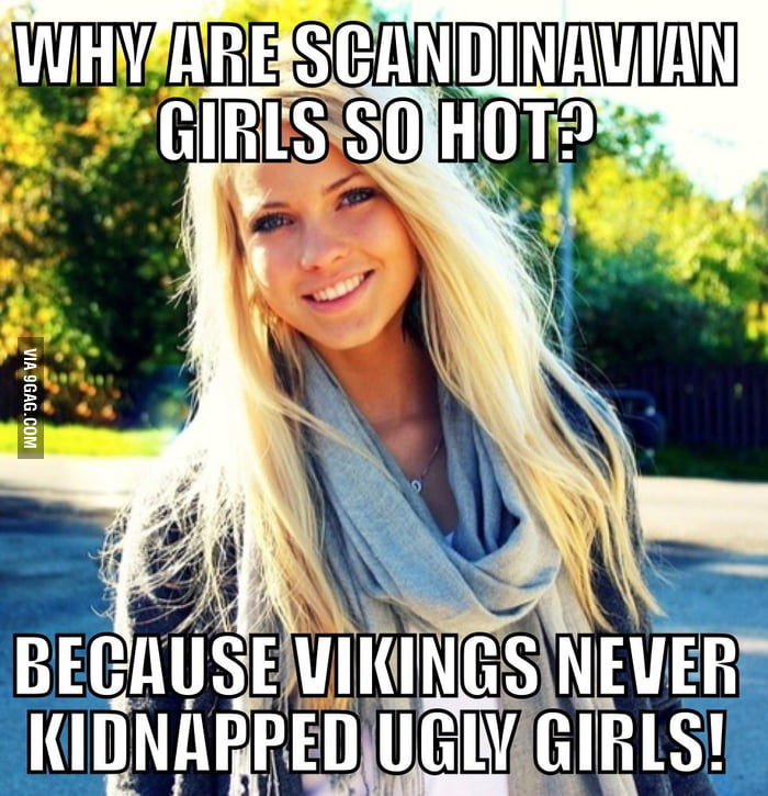 Evolution of scandinavian girls - 9GAG