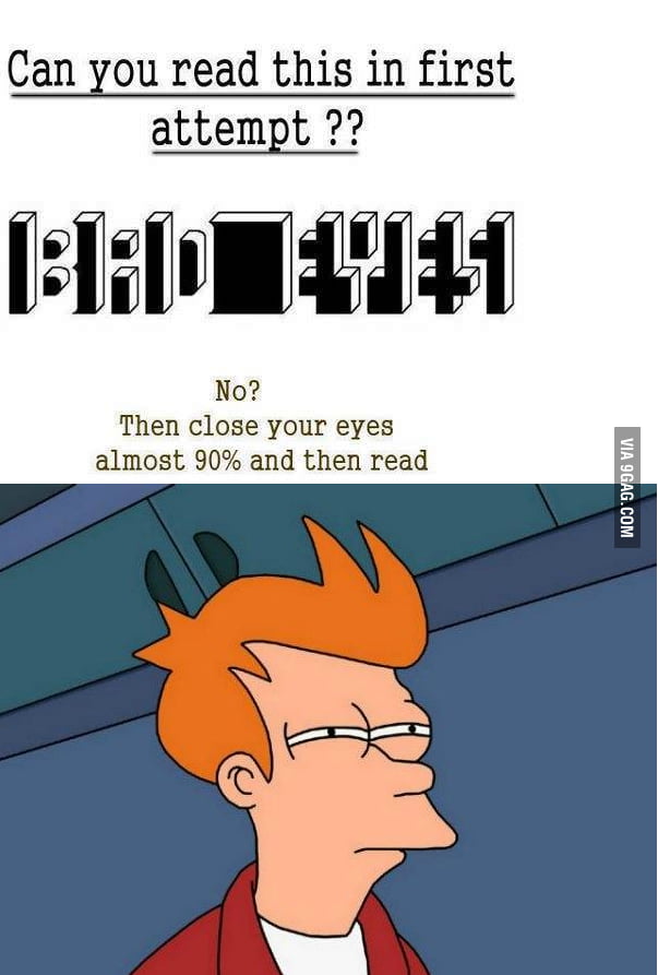 When I saw this post... - 9GAG