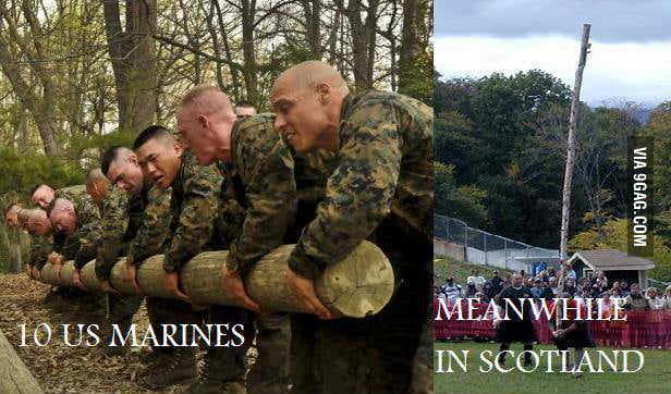 Sometimes us Scottish people need recognition - 9GAG