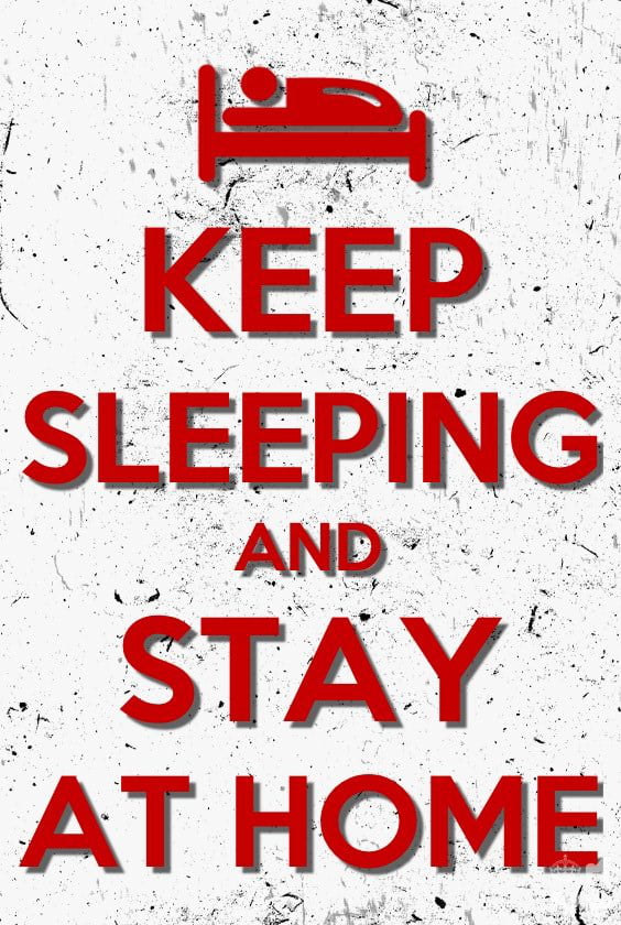 Keep asleep. Sleepy Keeper. Calm at Home. Keep sleeping.