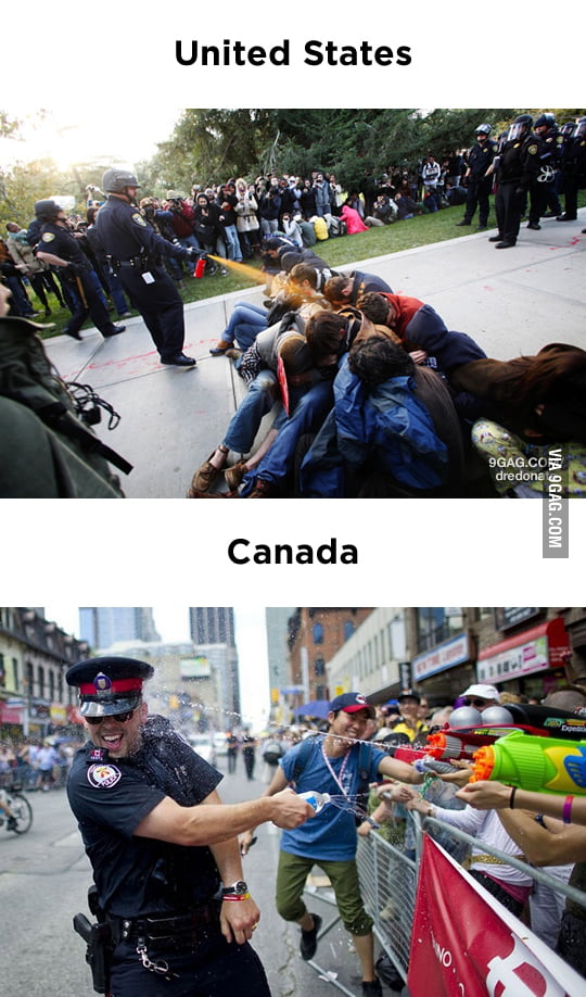 USA vs Canada - 9GAG