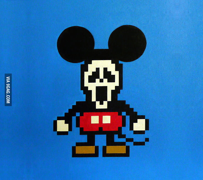 Scary Mickey Mouse - 9GAG