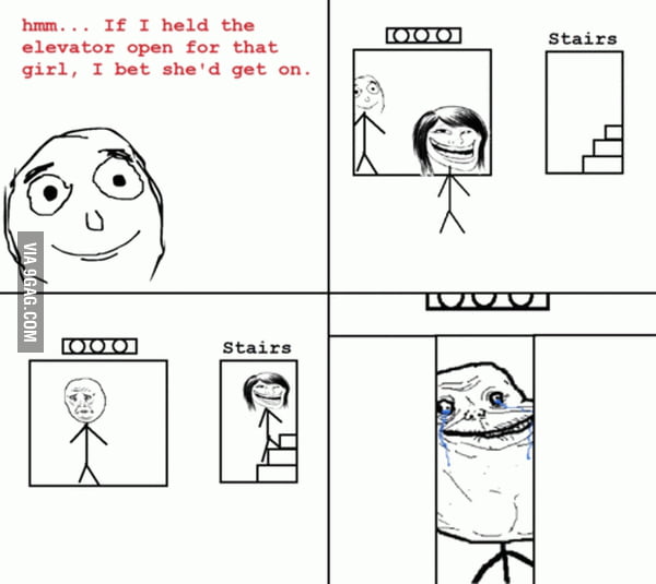 Forever alone - 9GAG