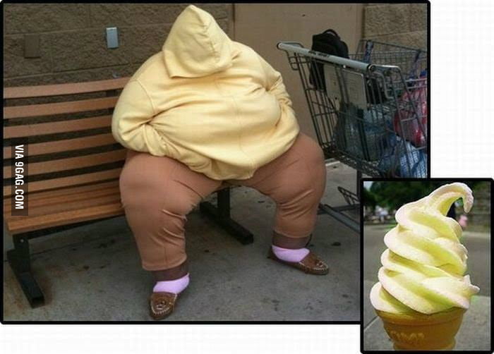 Ice cream Cosplay 9GAG