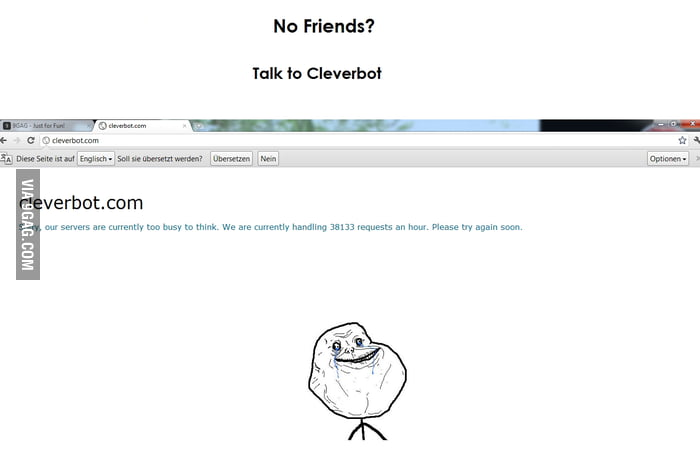 Forever alone Lvl 99 - 9GAG