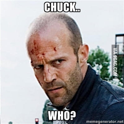 Jason Statham, The Nightmare Of Chuck Norris.. - 9gag