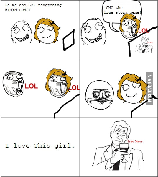 Awesome GFs know memes - 9GAG