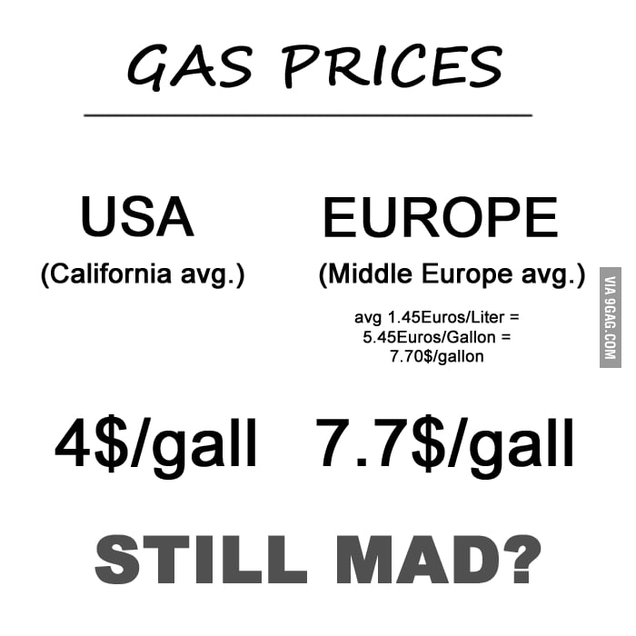 Gas prices 9GAG