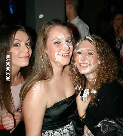 Bukkake clubbing - 9GAG