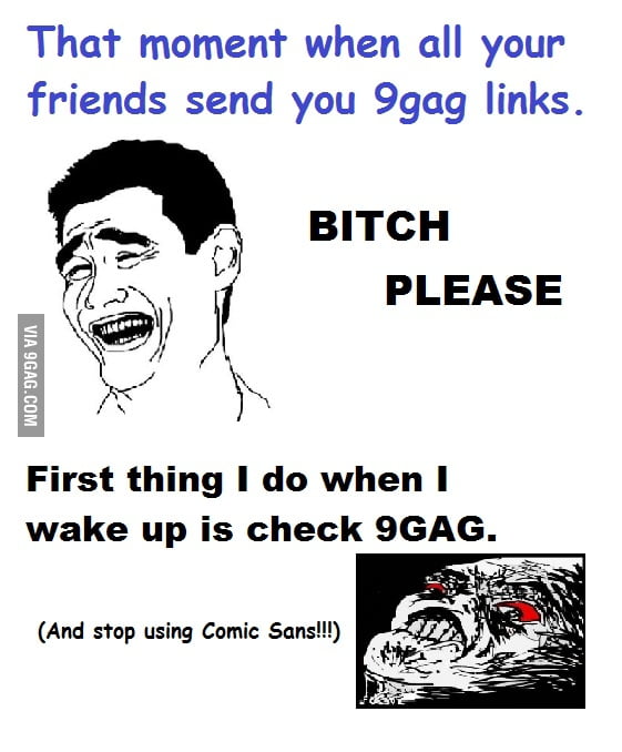 You want to read this also?? Just woke up!! - 9GAG