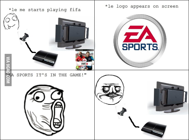 EA sports it's in the game! - 9GAG