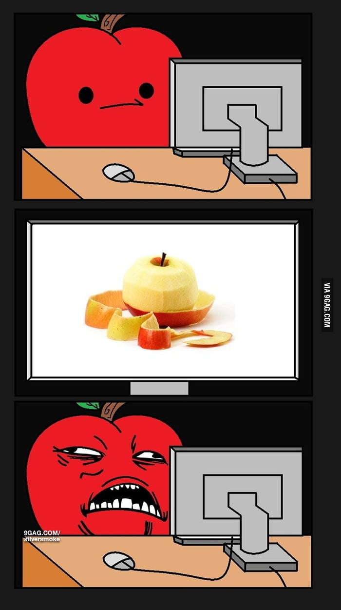 Мемы про яблоки