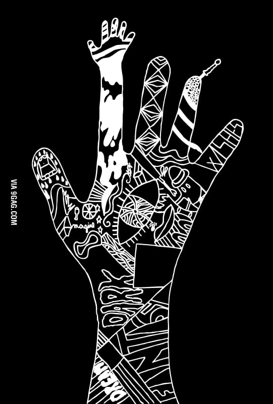 Fantasy hand - 9GAG