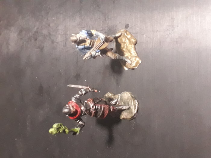 So I painted my first minis yesterday. It was so much fun. Gonna do it ...