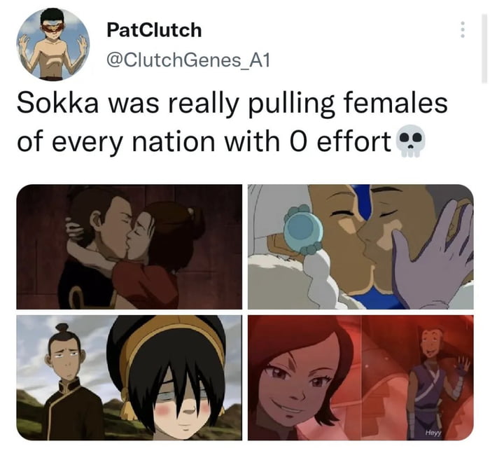 Sokka is a Master Backbender! - 9GAG