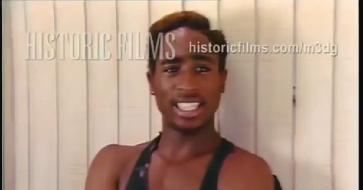 17yo Tupac Shakur talking about dating and masculinity 1988 High