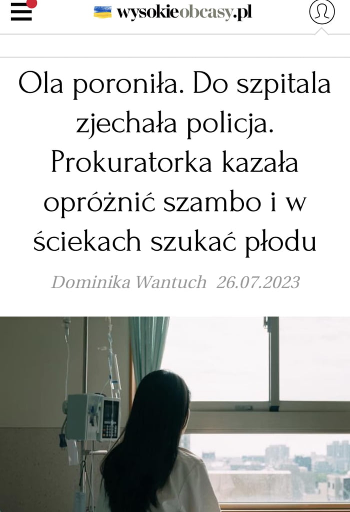 A woman has a miscarriage in the bathroom. Prosecutor demands pumping