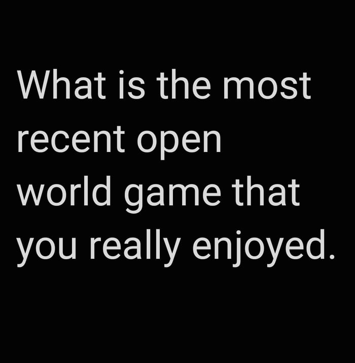 Open World Games 9GAG