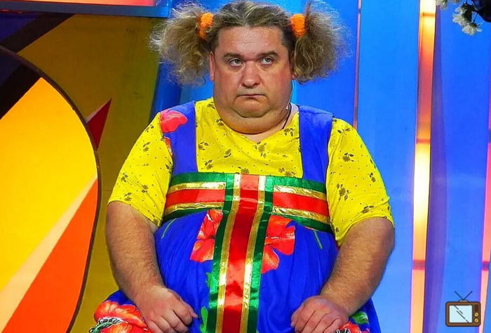 A photo of a Russian comedian won first place at an online beauty ...