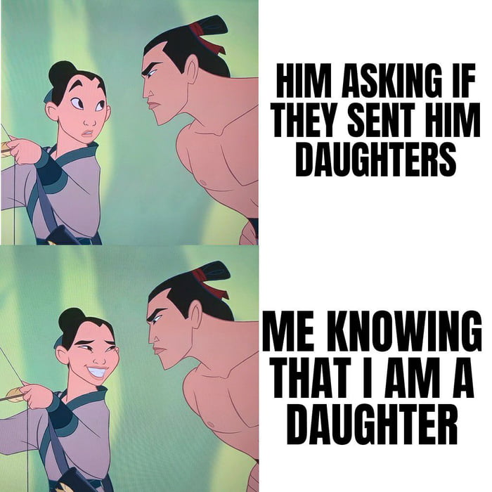 Did they send me daughters? - 9GAG