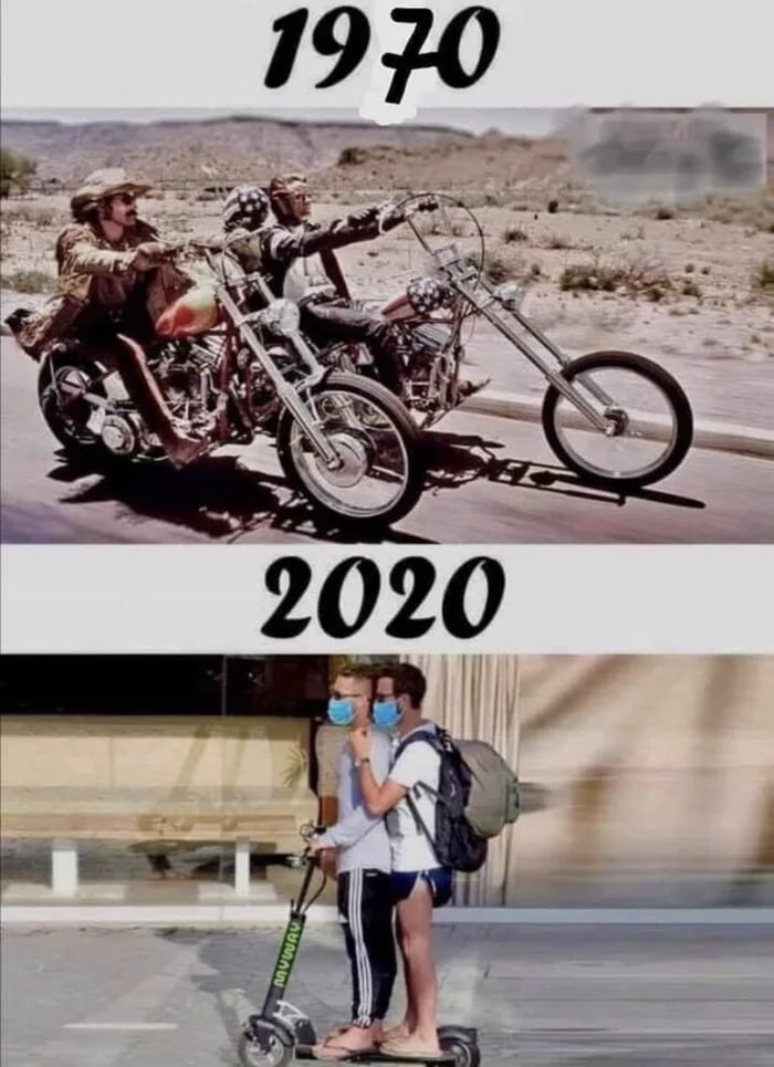 1970 Vs 2020 9GAG