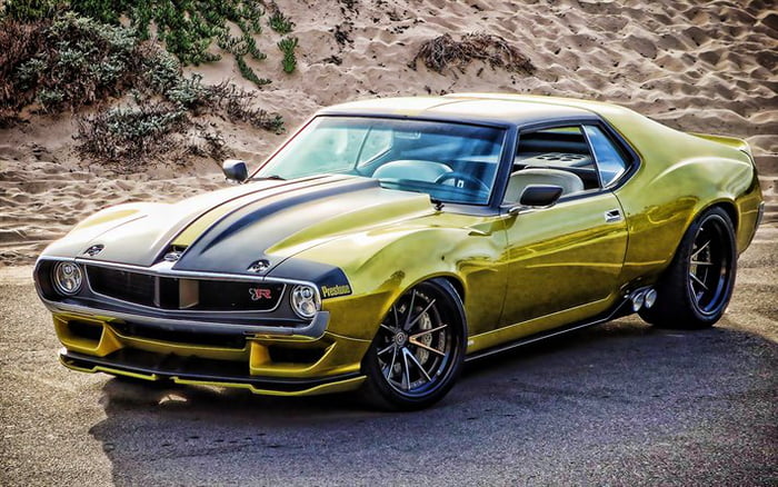 Ringbrothers AMC Javelin. Lovely restomod. - 9GAG