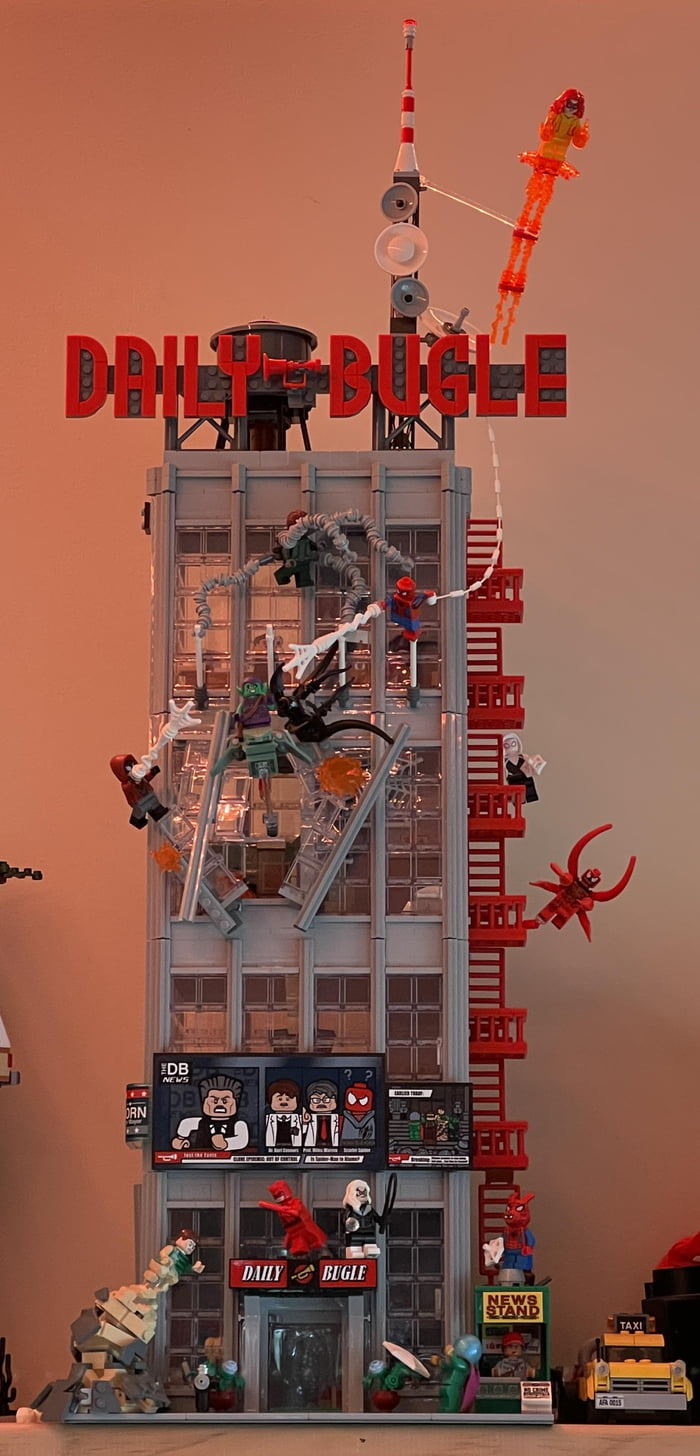 Spider-Man Daily bugle sunset - 9GAG