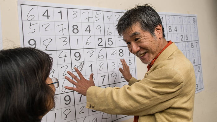 RIP Maki Kaji 69 The Godfather Of Committing Sudoku 9GAG